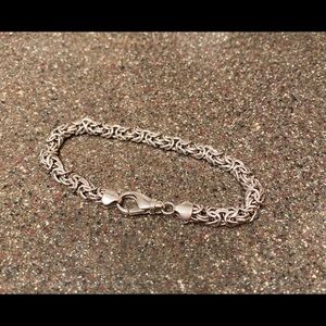 7in silver bracelet